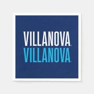 Villanova Villanova Wordmark Logo Napkins