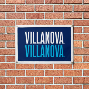 Villanova Villanova Wordmark Logo Pennant