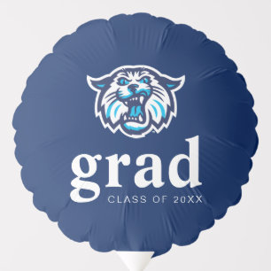 Villanova Wildcats Logo and Wordmark Balloon