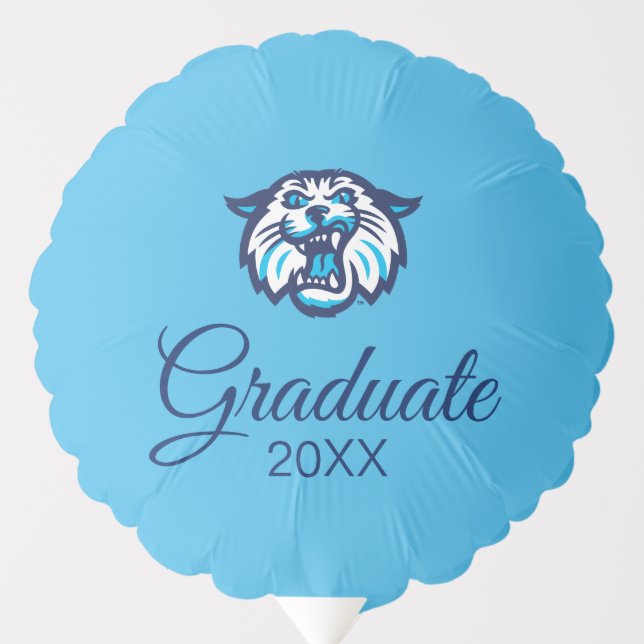 Villanova Wildcats Logo and Wordmark Balloon (Front)