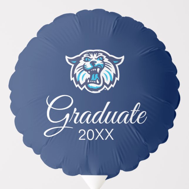 Villanova Wildcats Logo and Wordmark Balloon (Front)