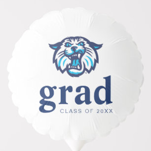 Villanova Wildcats Logo and Wordmark Balloon
