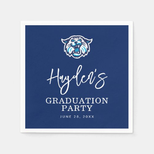 Villanova Wildcats Logo and Wordmark Napkins
