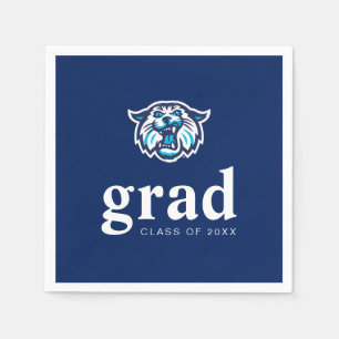 Villanova Wildcats Logo and Wordmark Napkins