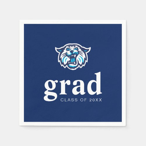 Villanova Wildcats Logo and Wordmark Napkins