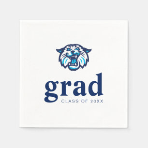 Villanova Wildcats Logo and Wordmark Napkins