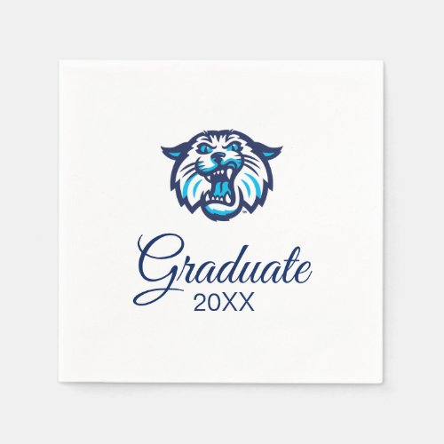Villanova Wildcats Logo and Wordmark Napkins