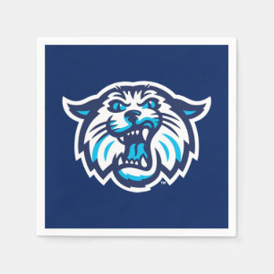 Villanova Wildcats Logo and Wordmark Napkins