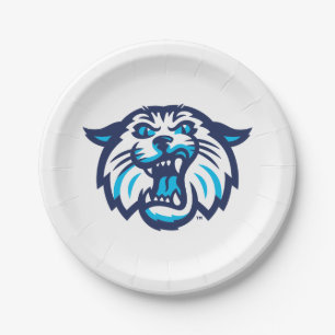 Villanova Wildcats Logo and Wordmark Paper Plates