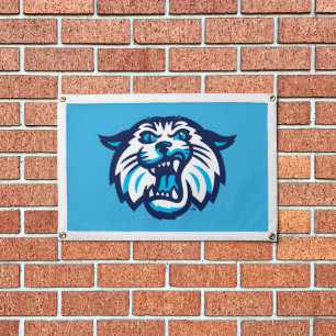 Villanova Wildcats Logo and Wordmark Pennant