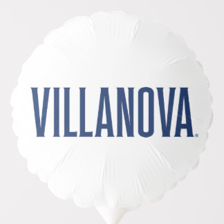 Villanova Wordmark Logo Balloon