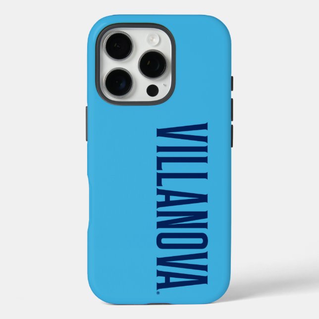 Villanova Wordmark Logo Case-Mate iPhone Case (Back)
