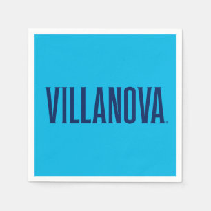 Villanova Wordmark Logo Napkins