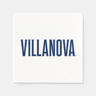 Villanova Wordmark Logo Napkins