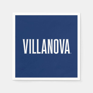 Villanova Wordmark Logo Napkins