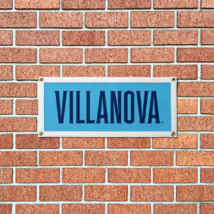 Villanova Wordmark Logo Pennant