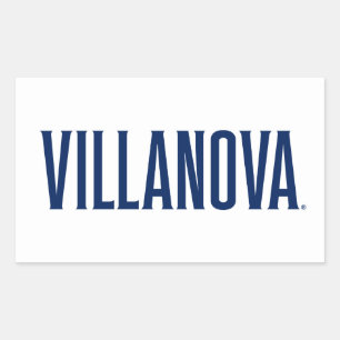 Villanova Wordmark Logo Rectangular Sticker