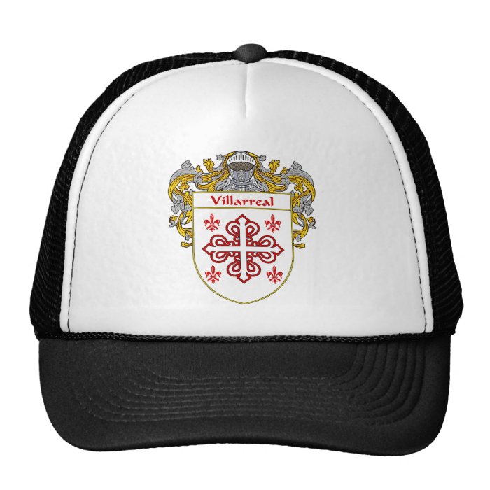 Villarreal Coat of Arms/Family Crest (Mantled) Hat