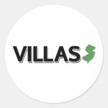 Villas, New Jersey Classic Round Sticker