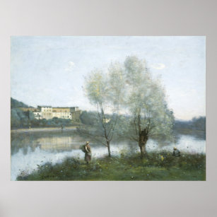 Ville-d'Avray - Jean-Baptiste- Corot Fine Art Poster