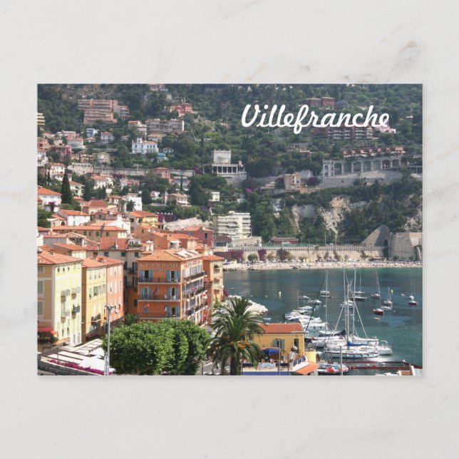 Villefranche, Provence Postcard (Front)