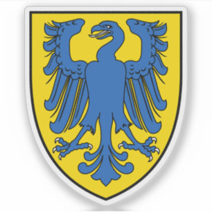 Villeneuve coat of arms, Switzerland Sticker