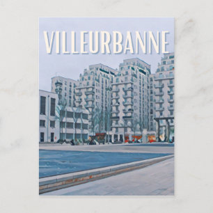 Villeurbanne Photo Vintage Postcard