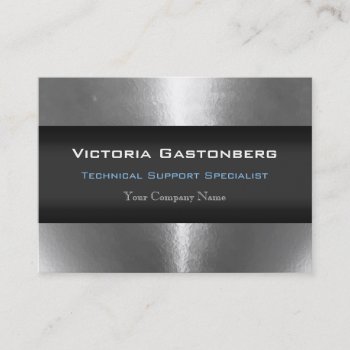 Villow Modern Professional Business Card by LiquidEyes at Zazzle