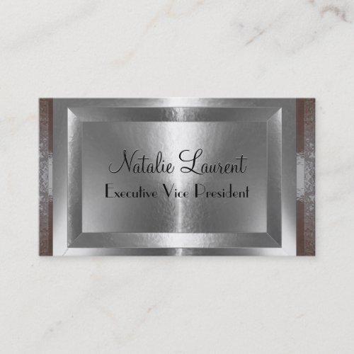Villow Professional Modern  3.5" x 2.0" Business Cards