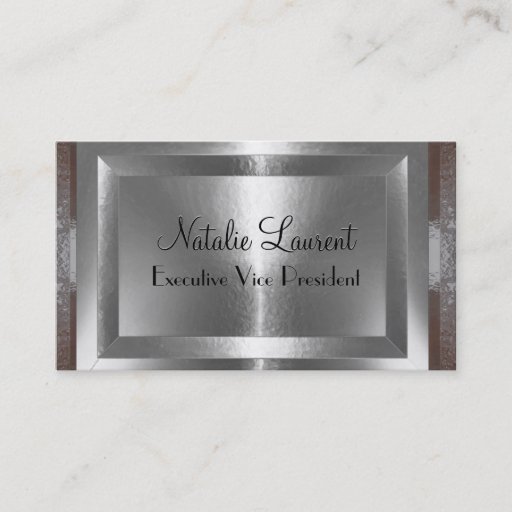 Customizable Villow Professional Modern  3.5" x 2.0" Business Cards