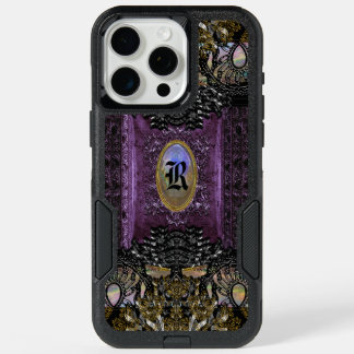 Villy Rae Beautiful Unique Romantic Monogram iPhone 15 Pro Max Case