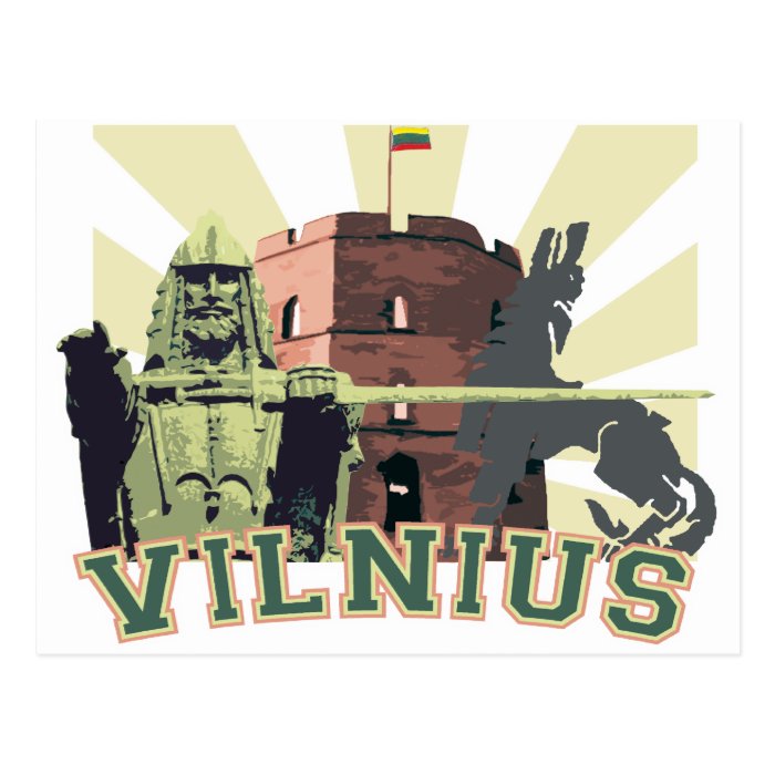 VILNIUS (capitol of Lithuania) Post Cards