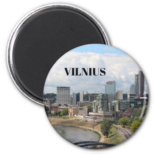 Vilnius Lithuania Kitchen Magnet