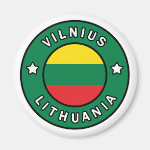Vilnius Lithuania Magnet