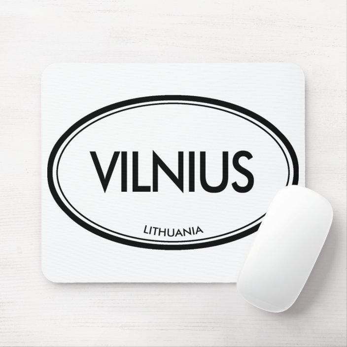 Vilnius, Lithuania Mouse Pad