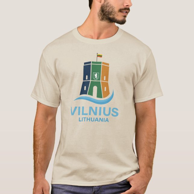 Vilnius Lithuania T-Shirt (Front)