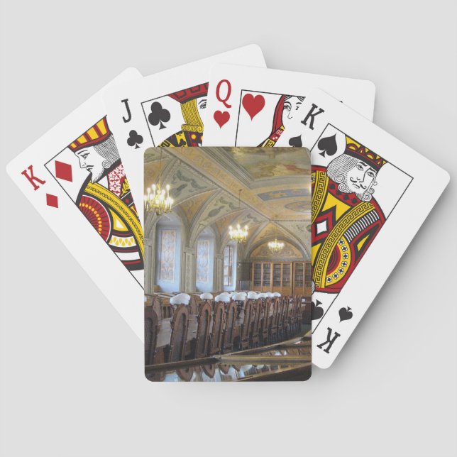 Vilnius University Library - LITHUANIA --- Poker Cards (Back)