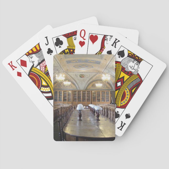 Vilnius University Library - LITHUANIA --- Poker Cards (Back)