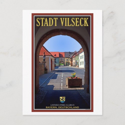Vilseck _ View from Tower Gate Postcard