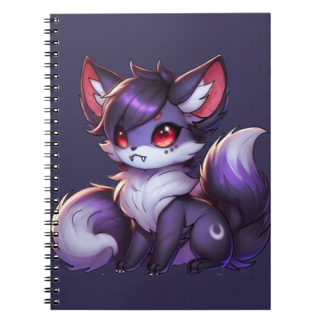 Vilviry vampire fox notebook (Front)