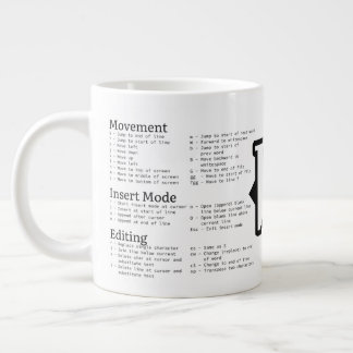 VIM Cheat Sheet Mug