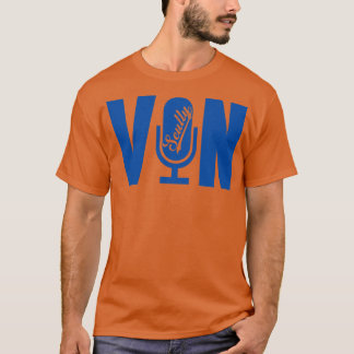 Vin Scully Microphone Vin Microphone 1 T-Shirt