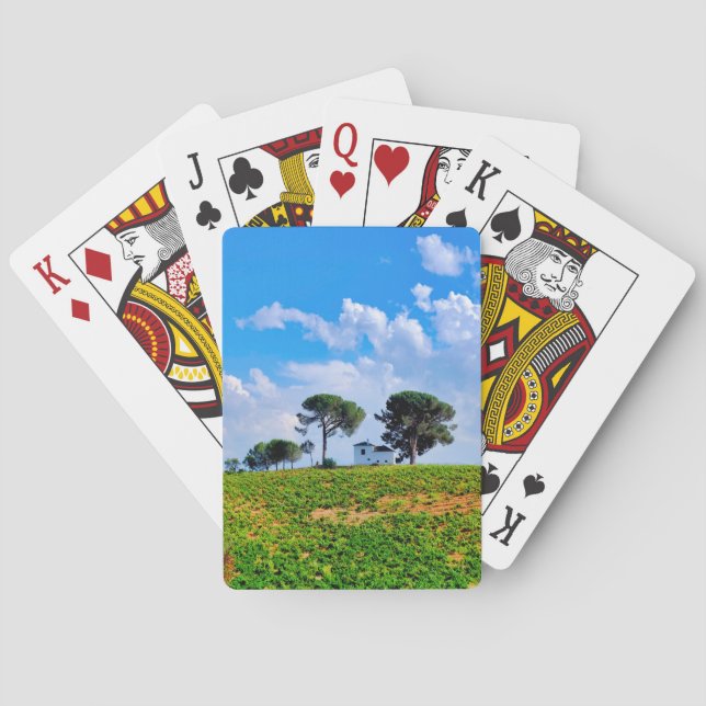 Viña de Los Pinos Poker Cards (Back)