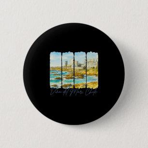 Vina Del Mar Chile Travel Brushstroke Vina Del Mar Button