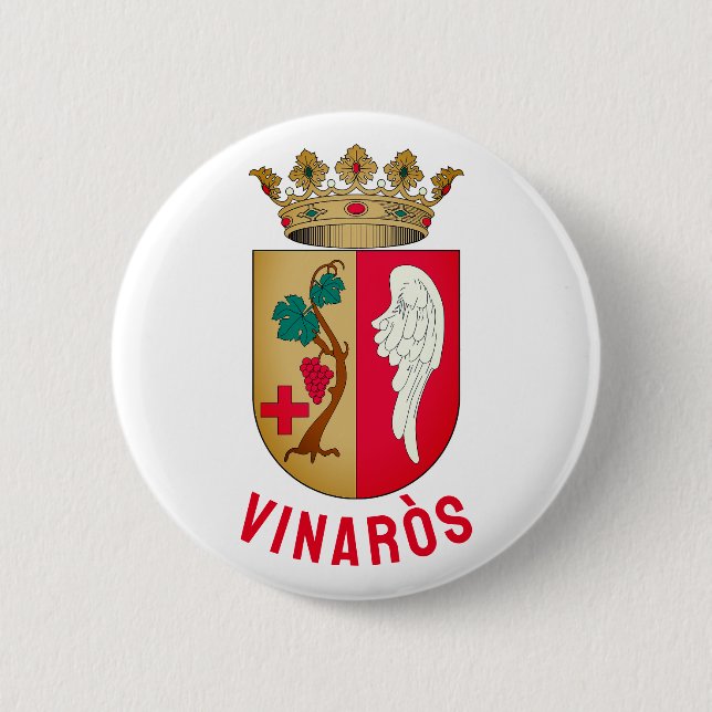 Vinaròs Coat of arms Button (Front)