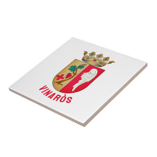 Vinaròs Coat of arms - Comunitat Valenciana Ceramic Tile