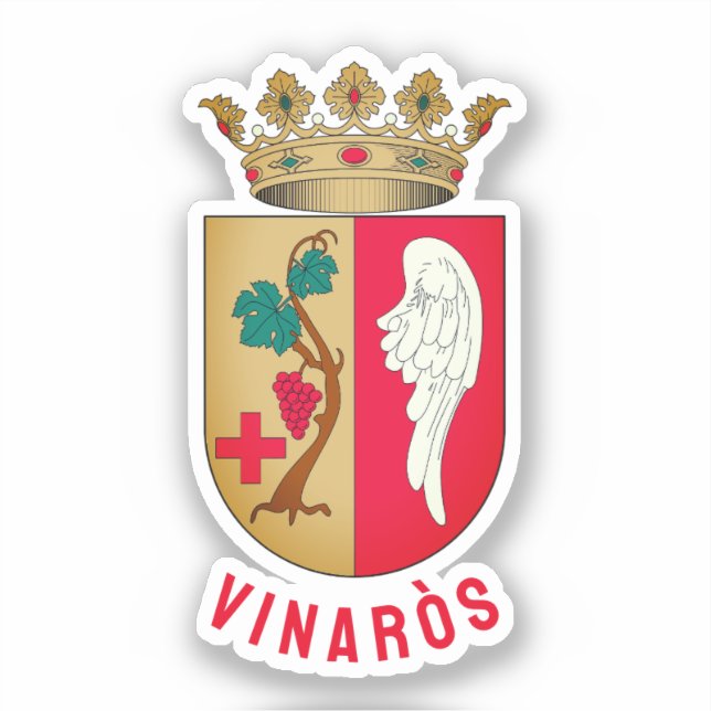 Vinaròs Coat of arms Sticker (Front)