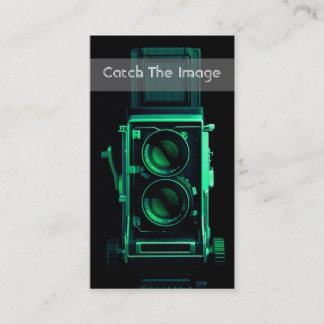 Vinatge Camera Business Card Photography