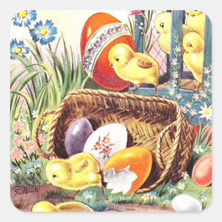 Vinatge Easter sticker