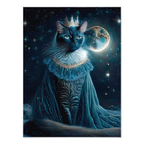 Vinatge Royal Cat Photo Print